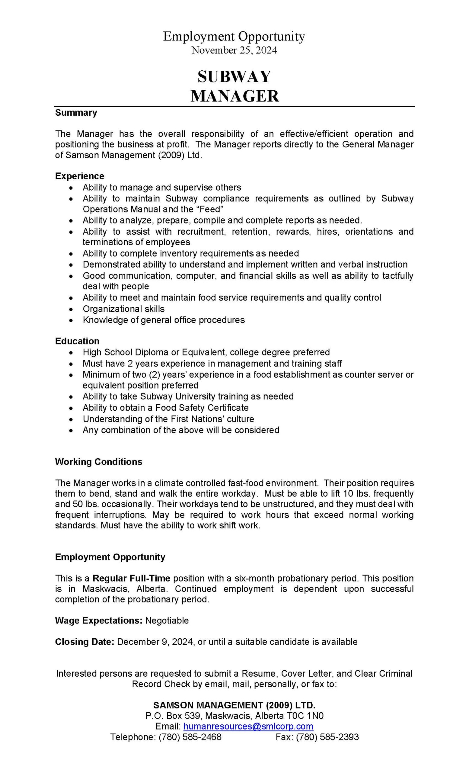 subway-manager-posting-nov-2024-samson-management-ltd